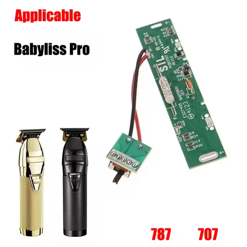 Compatible with Babyliss Pro Professional Hair Clipper Accessories 787 Trimmer Circuit Board PCB Con