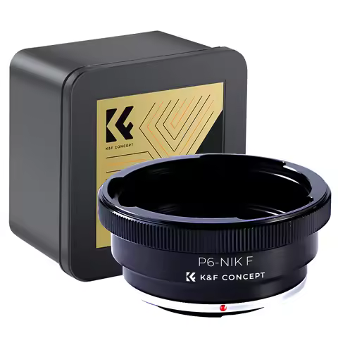K&F Concept Lens Adapter Ring For Pentacon 6 Kiev 60 Lens to Nikon F Mount Camera Body for Nikon D75