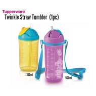 Tupperware Kids Twinkle Straw Tumbler 500ml BPA Free Kids Water Bottle Botol Air Budak