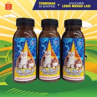 Tuna OIL 100- Tuna Fish OIL For Cat Liquid Fish OIL Cat Vitamin Cat Omega 3dha Cat Appetite Enhancer