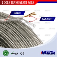 2Core Transparent Wire 20AWG Led Neon Wire