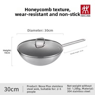 ZWILLING | Stainless Steel Wok With Non-Stick Honeycomb Design