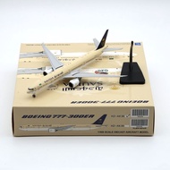 JC Wings 1: 400 Alloy Airplane Model Saudi Airlines Boeing B777-300ER HZ-AK38