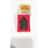 Phra Khun Paen Thai Amulet with Chicken Yant Takurt and Temple Stamp With Original Temple Box Brand New