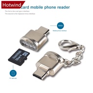 HOTWIND Portable Mini Card Reader Type C Micro SD TF Memory Card Reader OTG Adapter USB 3.1 Card Rea
