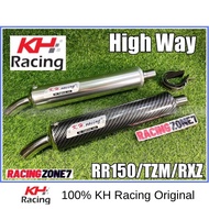 100% KH Racing Ekzos Muffler/ RR150 RXZ TZM KIPS Y125Z Muffler/ Kh Racing Exhaust Muffler/ Ekzos Muf