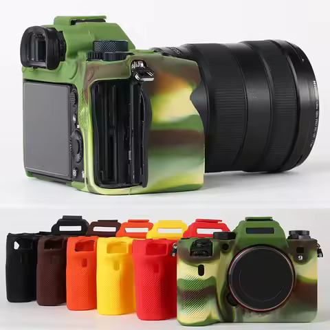 For Sony A7 II/III/A7R II/A7R III/A7R IV/A72/A73/A92/A9 MII Camera Soft Silicone Rubber Skin Case