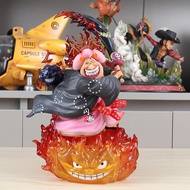 One Piece GK Resonance Fifth Bomb Sea Emperor Overlord Sea LX Aunt Kaido Figure Anime Model Ornaments
