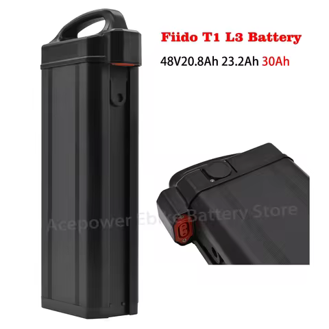 48V 20.8Ah 30Ah Electric Bicycle Battery for Fiido T1 FIIDO T2 Cargo Heybike Explore Vivi Z8 Ebike B