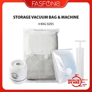 FASFONE Vacuum Bag Compression Bag Storage Bag Pump Luggage Compression Electric Pump