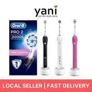Oral-B Pro 2 2000 Electric Rechargeable Toothbrush [EU/UK Edition]