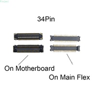 5pcs 40pin Lcd FPC Connector For Samsung Galaxy A30 A305DS A305FN A305G A305GN A305YN Display Screen Plug On Motherboard 34pin