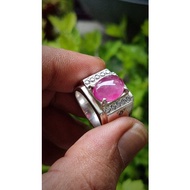 Delima Burma Cindai 7.3ct Silver960 Handmade Kuku Suasa