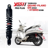 YSS Pro Plus Grand Filano 125 2014-2022 แกนดำ/สปริงแดงแกนดำ/สปริงดำ โช๊คYSSแท้ รับประกัน 6 เดือน