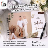 Premium Photo Wedding Guest Book