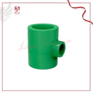 LESSO - Reducer Tee PPR 90 DEGREE DN 50X25 / Reducer tee 1.5 x 3/4 inch / 71367 1 1/2 x 3/4"