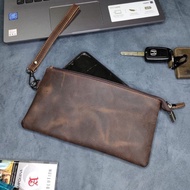 HP Wallet Jurou Leatherhp, crazy horse Genuine Cowhide