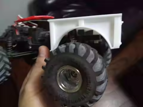 Rear Bucket FMS FURITEK Rochobby 1/24 FCX24 TRX4M K5 Blazer Lemur Power Wagon WOWRC Smasher Micro Un