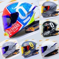 Helm full face TTC | TT COURSE kbr paket ganteng