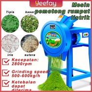 MultifungsiMesin pemotong rumput listrik Mesin pemotong rumput, penghancur rumput Mini Leaf Chopper 