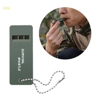 （High discounts）royalking.sg 5PCS Survival Whistle Emergency Whistle Emergency Rescuing Survival Whi