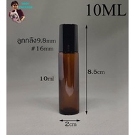 10 Ml Bottle (50 Sheets) 10ml 10cc Colored Glass Metal Roller + Cap (Shipped Every Day Mon-Sat-Fri-S