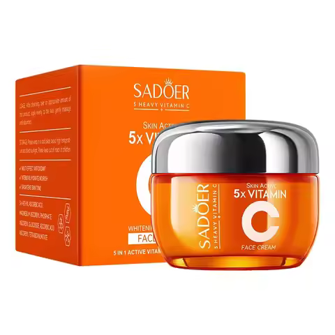 SADOER Vitamin C Face Cream Facial skincare Firming Moisturizing Brightening Hydrating Facial Creams
