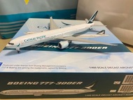 1/400 國泰航空 波音 777-300ER B-KQT (JC Wings Cathay Pacific Airways CX CPA  大柴 Boeing B777-300ER B777 777
