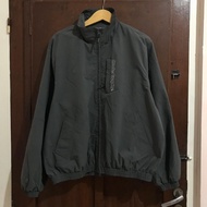 Codegraphy CGP 2-Way Tech Short Jacket Grey Double Zip Charcoal