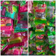 1paket spon cuci piring kawat dan busa scotch brite