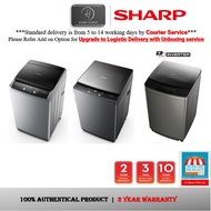 Sharp Washing Machine 7.5KG 8.5KG 9.5KG 15.5KG 20KG Sharp Mesin Basuh