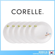 CORELLE X EASY WEEKEND Round Dinner Plates 6P with FREEBIES