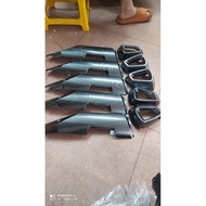 Winner X carbon exhaust cover + exhaust cover available for retail sale of exhaust or exhaust cover