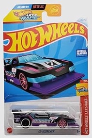 Hot Wheels GT-Scorcher, Blue, Car, Diecast, 1:64 Scale, 3+ Years, Unisex