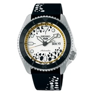 [Watchspree] Seiko 5 Sports Automatic ONE PIECE Law Limited Edition Black Silicone Strap Watch SRPH63K1