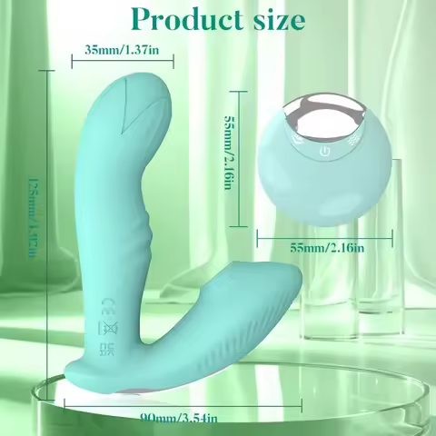 Wearable Vibrating Dildo Wireless Remote Control G-Spot Clitoris Stimulate Waterproof Famale Swing P