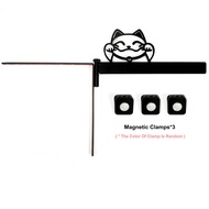 MoeTron New Copyholder For Monitor Document Clip Computer Support Document Holder A4 Copy Stand Adhe