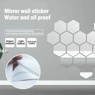 [Sale] Diy Mirror Wall Sticker Room Decoration PET Film Reflective - MW-A1