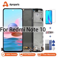 For Xiaomi Redmi Note 10 4G Note 10S M2101K7AI 5G LCD Display Touch Screen Digitizer Assembly M2101K7BG M2103K19G Replacement