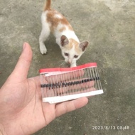 Set of 50 rectifier diodes 1N4007 copper pin 1A 1000V. Big, long legs.