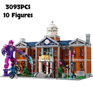 MOC 76294 Mansion X-Men Superhero Scene Building Block Classic Architecture Toys For Boy Adult Chris