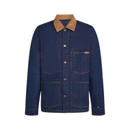 Tommy Hilfiger - Corduroy Collar Denim Chore Jacket