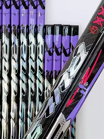 [2-Pack] Pulse Ice Hockey Sticks Graffiti【No warranty】Ultra-Light Carbon Fiber P92 And P28 Ice Hocke