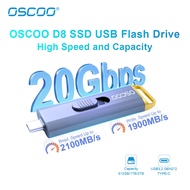 【2TB Extreme Pro USB For iPhone 16/15】OSCOO Ultra Dual Drive thumbdrive USB3.2 And OTG Type-C 2-in-1