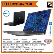 Dell Latitude 7000 SERIES LAPTOP (1 YEAR WARRANTY T&C) (CORE i3/i5/i7)UPTO 12th 14"inch GEN WIN 11