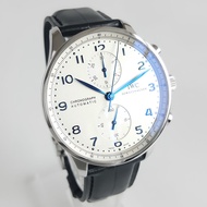 Popular Models IW Portuguese Series Chronograph Automatic Mechanical Watch Men IW371446Portuguese Blue Needle IWC