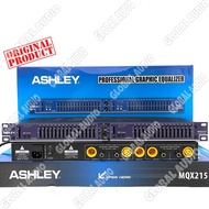 Equalizer Ashley MQX 215 Original Equalizer Ashley Mqx215 Mid Low High Equalizer 2x15 band Bagus