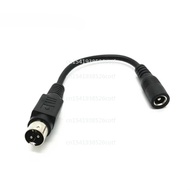 OEM ODM DC 5.5 * 2.1mm Female to Din 3 Pin 4 Pin Power Cable DC5521 to 3p 4p Adapter Cable