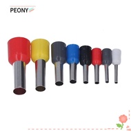 PEONYSG 1200 Pcs Cold Pressed Terminals, Copper and PVC 8 Different Size Wire Ferrule Terminal Kit, 