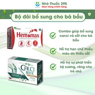 Combo Calcium bone gold and Hemomax DANIPHARM, Calcium and iron supplement duo for pregnant women